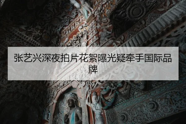 张艺兴深夜拍片花絮曝光疑牵手国际品牌 | fc2