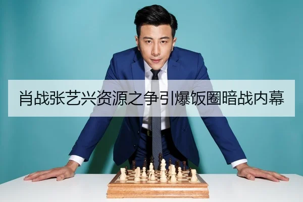 肖战张艺兴资源之争引爆饭圈暗战内幕